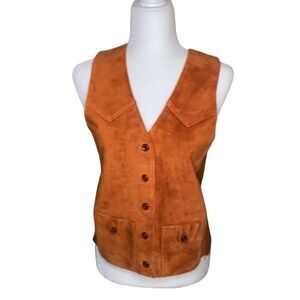 Sugar Daddy cowhide split leather vest